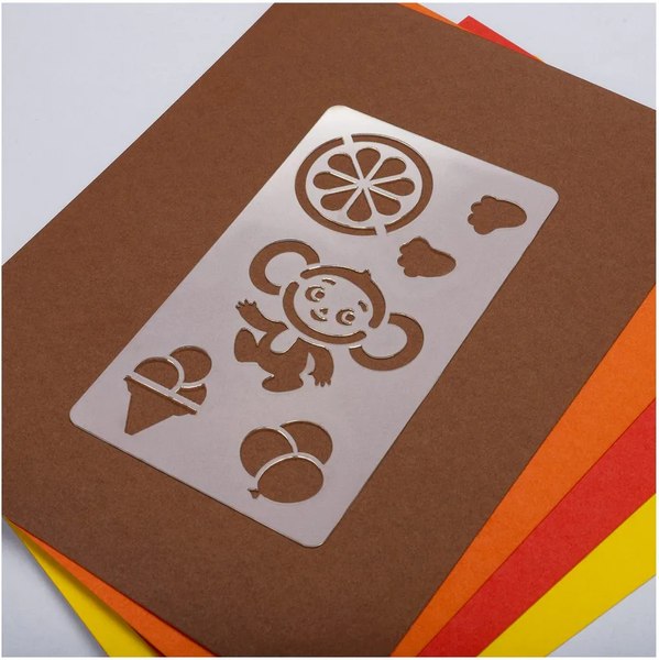 Трафарет Мульти-пульти Чебурашка / ТРЧБ_53020