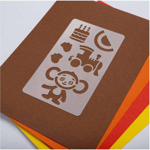 Трафарет Мульти-пульти Чебурашка / ТРЧБ_53020