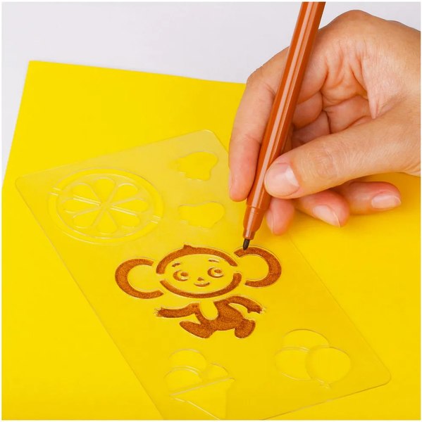 Трафарет Мульти-пульти Чебурашка / ТРЧБ_53020