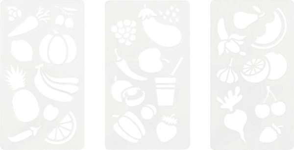 Трафарет Мульти-пульти Фруктовая корзина / НТ_54112 - фото