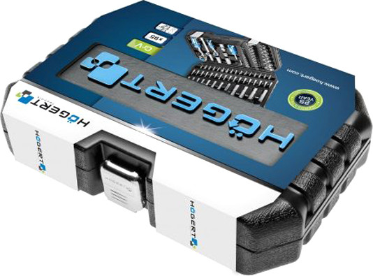 Универсальный набор инструментов Hoegert CrV трещотки 72 T / HT1R226