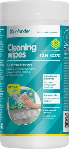 Салфетки для ухода за техникой Defender 30320 - фото