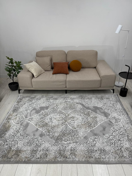 Коврик Radjab Carpet Афина Прямоугольник 9017A / 12903RK