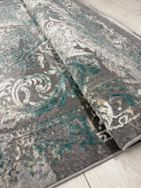 Коврик Radjab Carpet Афина Прямоугольник 9009A / 12807RK