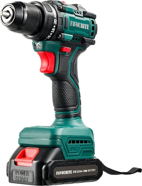 Аккумуляторная дрель-шуруповерт Favourite DC NB21 / 121150221 - фото