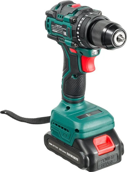 Аккумуляторная дрель-шуруповерт Favourite DC NB21 / 121150221