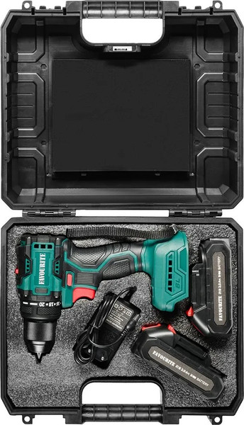 Аккумуляторная дрель-шуруповерт Favourite DC NB21 / 121150221