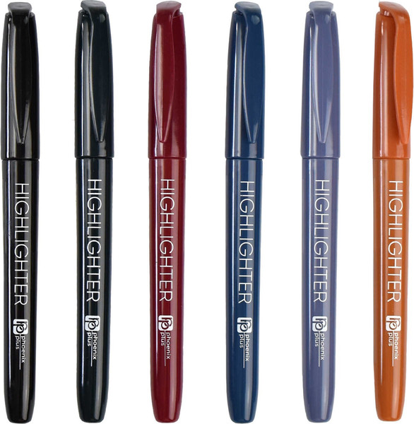 Текстовыделитель Феникс+ Винтаж / 64535 - фото