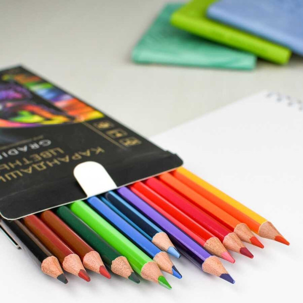 Набор цветных карандашей Феникс+ Градиент / 64102