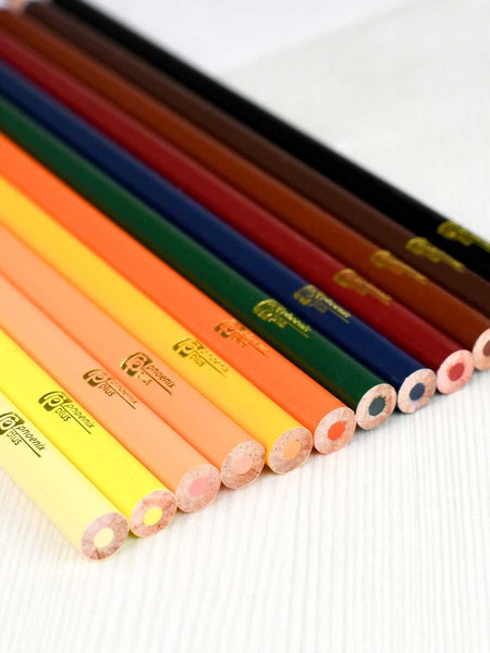 Набор цветных карандашей Феникс+ Натурель / 64103