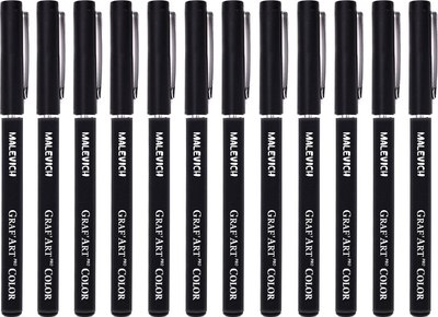 Набор капиллярных ручек Малевичъ GrafArt Pro / 196937 - фото
