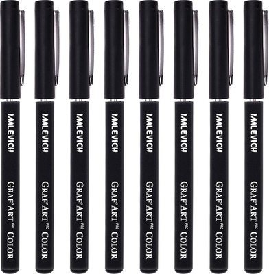 Набор капиллярных ручек Малевичъ GrafArt Pro. Дальний космос / 196942 - фото