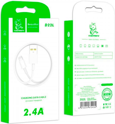 Кабель Denmen D22L Lightning