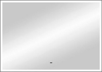 Зеркало Континент Frame Black LED 100x70 - фото