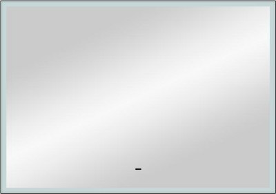 Зеркало Континент Frame Black LED 100x70