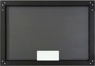 Зеркало Континент Frame Black LED 100x70