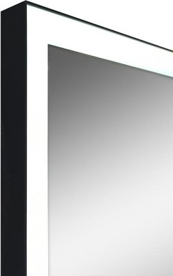 Зеркало Континент Frame Black LED 100x70