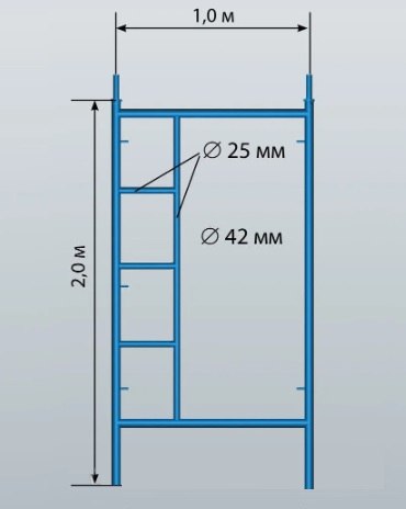 Леса строительные Тапанар ЛСПР - 40
