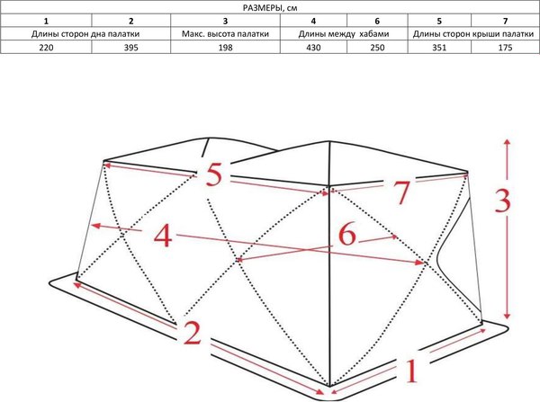 Палатка Higashi Double Pyramid Extreme / 06000