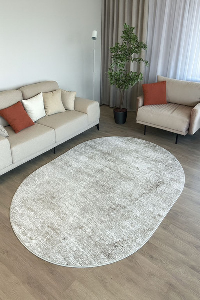 Ковер Radjab Carpet Беллуччи Овал HL 708 / 11806RK