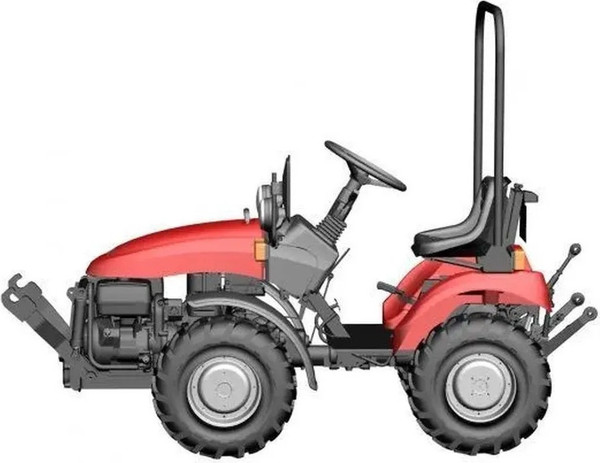 Минитрактор МТЗ Беларус-152 (rato R420E, 13 л.с., эл/ст-р, грузы) - фото