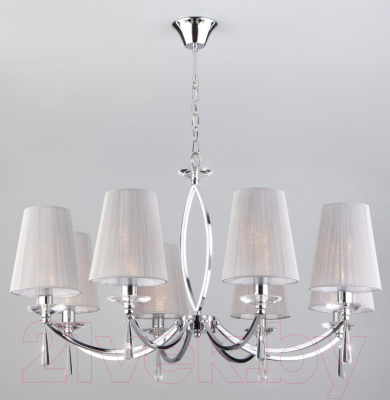 Люстра Евросвет Valery 60079/8 (хром) - фото
