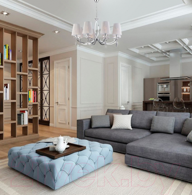 Люстра Евросвет Valery 60079/8 (хром)