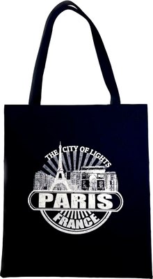 Сумка-шоппер Nadzejka Моно-Ч / Sm.M/B - фото