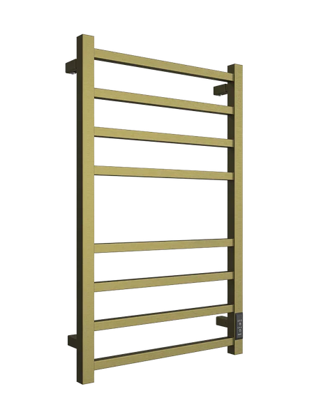 Полотенцесушитель электрический Двин L plaza neo 80/50 (состаренная бронза матовая) - фото