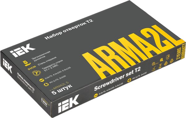 Набор отверток IEK A2L5-NS10-T2-05
