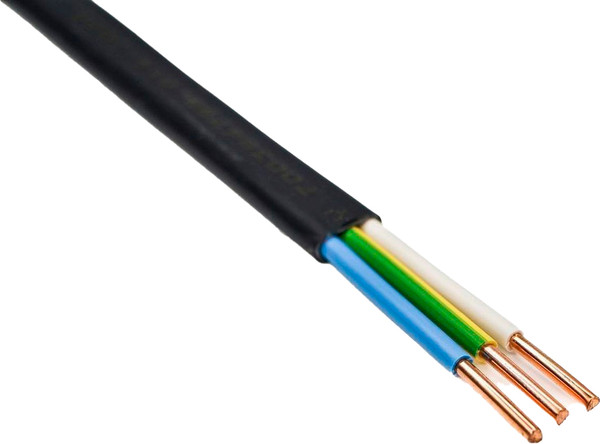 Кабель силовой Автопровод ВВГ- Пнг(А)-LS 3x6 - 0.66