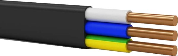 Кабель силовой Автопровод ВВГ-П 3x6-0.66 - фото