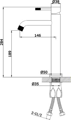Смеситель Vieir V402512