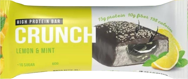 Набор протеиновых батончиков BootyBar Crunch Лимон и Мята - фото