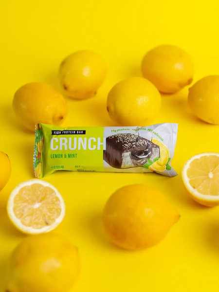 Набор протеиновых батончиков BootyBar Crunch Лимон и Мята