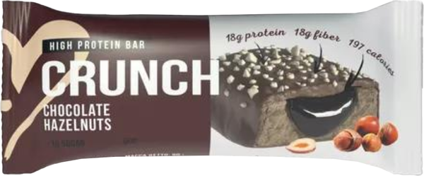 Набор протеиновых батончиков BootyBar Crunch Фундук в шоколаде - фото