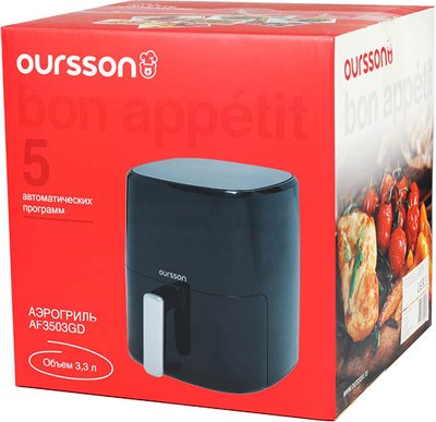 Аэрогриль Oursson AF3503GD/BL