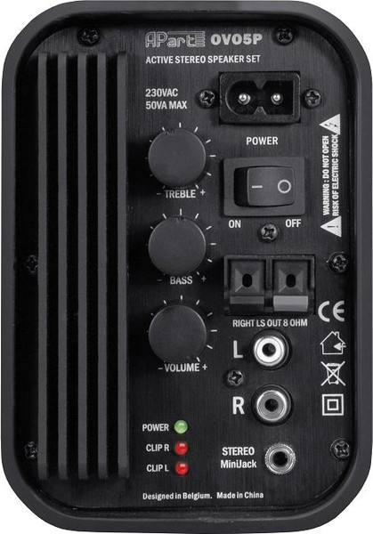 Акустическая система Apart OVO5P-BL