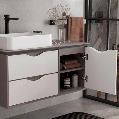 Тумба для ванной EQUIL Smile 40.1D.R