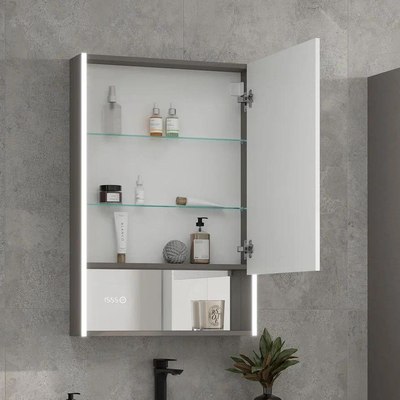 Шкаф с зеркалом для ванной EQUIL Ferro LED 60