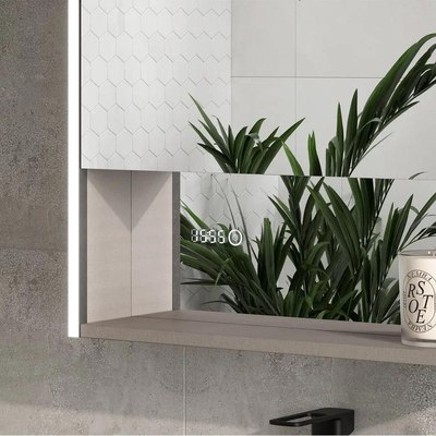 Шкаф с зеркалом для ванной EQUIL Ferro LED 60