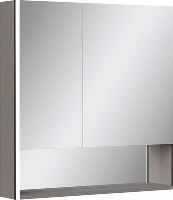 Шкаф с зеркалом для ванной EQUIL Smile LED 80 - фото