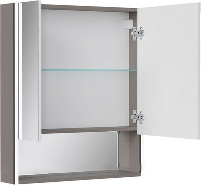 Шкаф с зеркалом для ванной EQUIL Smile LED 70