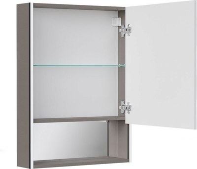 Шкаф с зеркалом для ванной EQUIL Smile LED 60