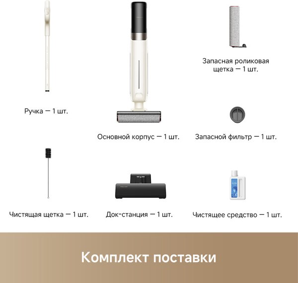 Вертикальный пылесос Trouver Wet and Dry Vacuum K30 / HMH14A