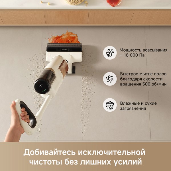 Вертикальный пылесос Trouver Wet and Dry Vacuum K30 / HMH14A