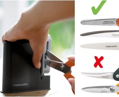 Ножеточка механическая Fiskars Clip-Sharp 1000812 