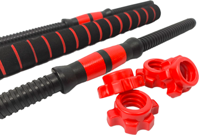 Гриф для гантели Ametist С соединительным коннектором 40см