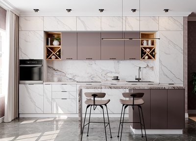 Шкаф навесной для кухни ДСВ П 600 Монца