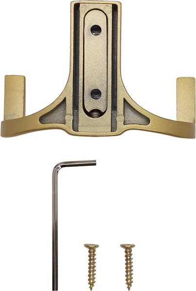 Крючок для одежды Trodos ZY-146B 2-рожковый сплав ЦАМ